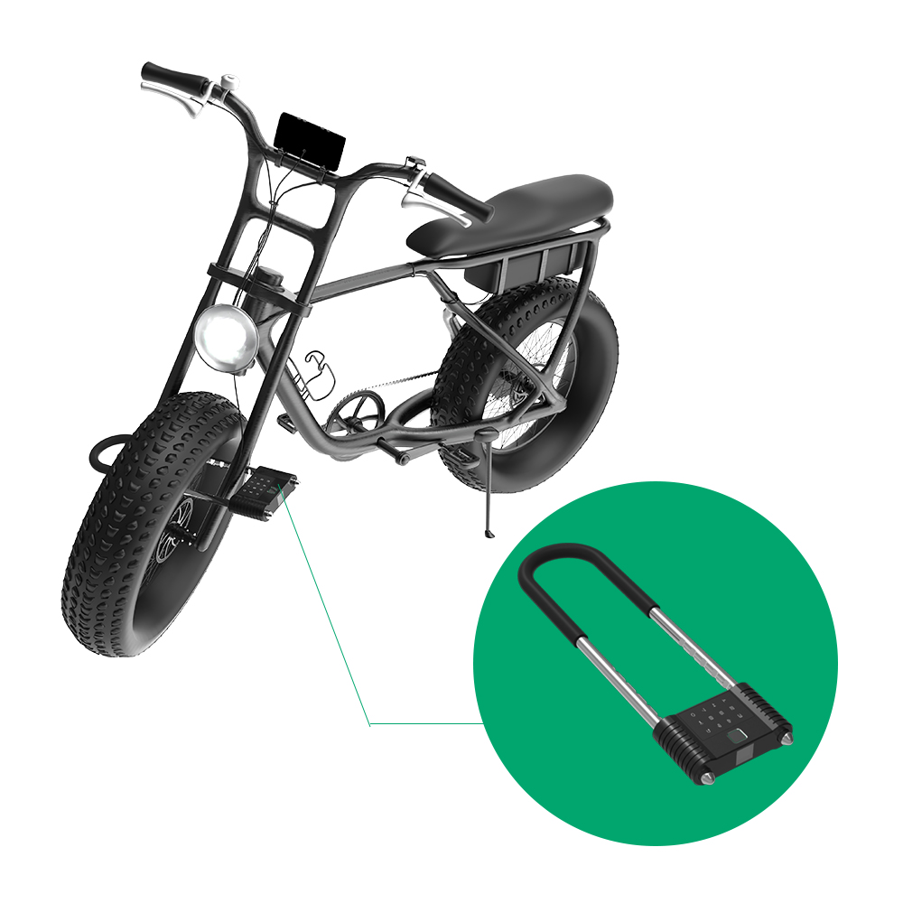 歐米智能藍牙密碼U型鎖