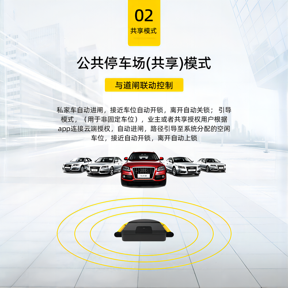 管理停車場成本高太麻煩？歐米智能共享車位鎖來幫你